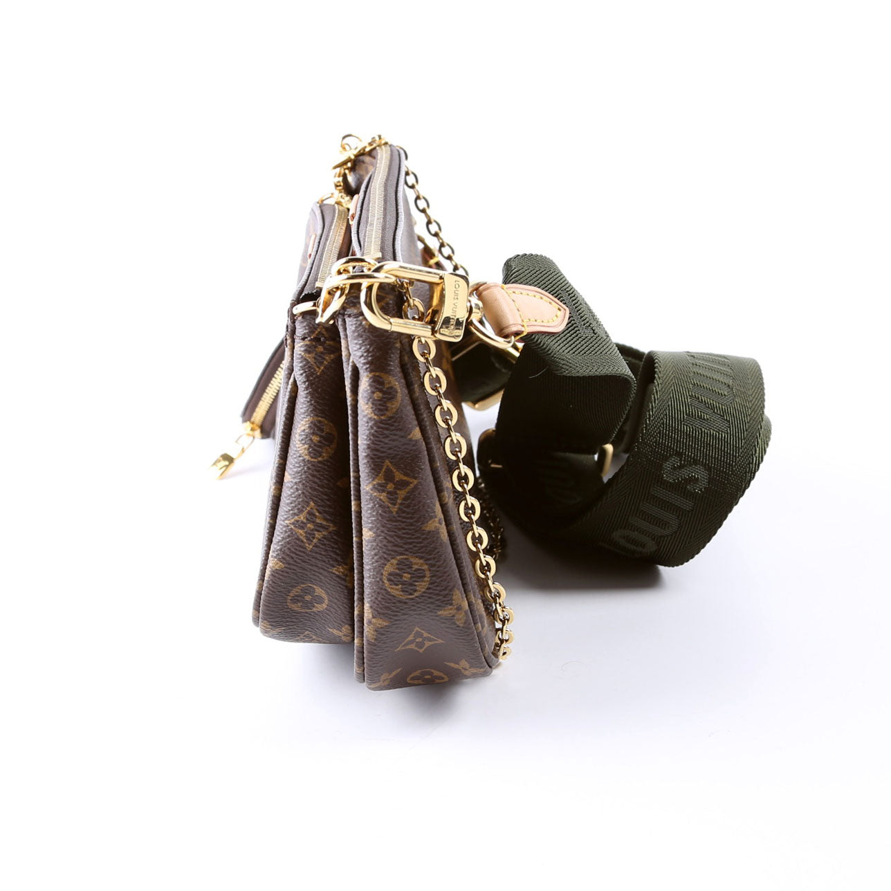 Louis Vuitton Multi Pochette Monogram Green