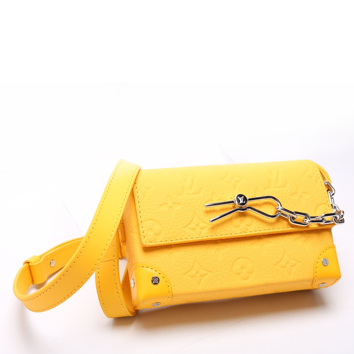 Louis Vuitton Steamer Wearable Wallet Taurillon Yellow