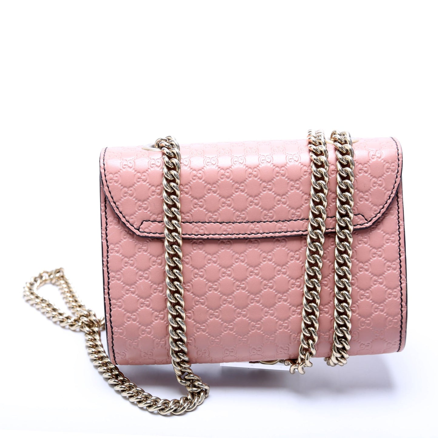 Gucci 449636 Micro Mini Emily Shoulder Pink Bag