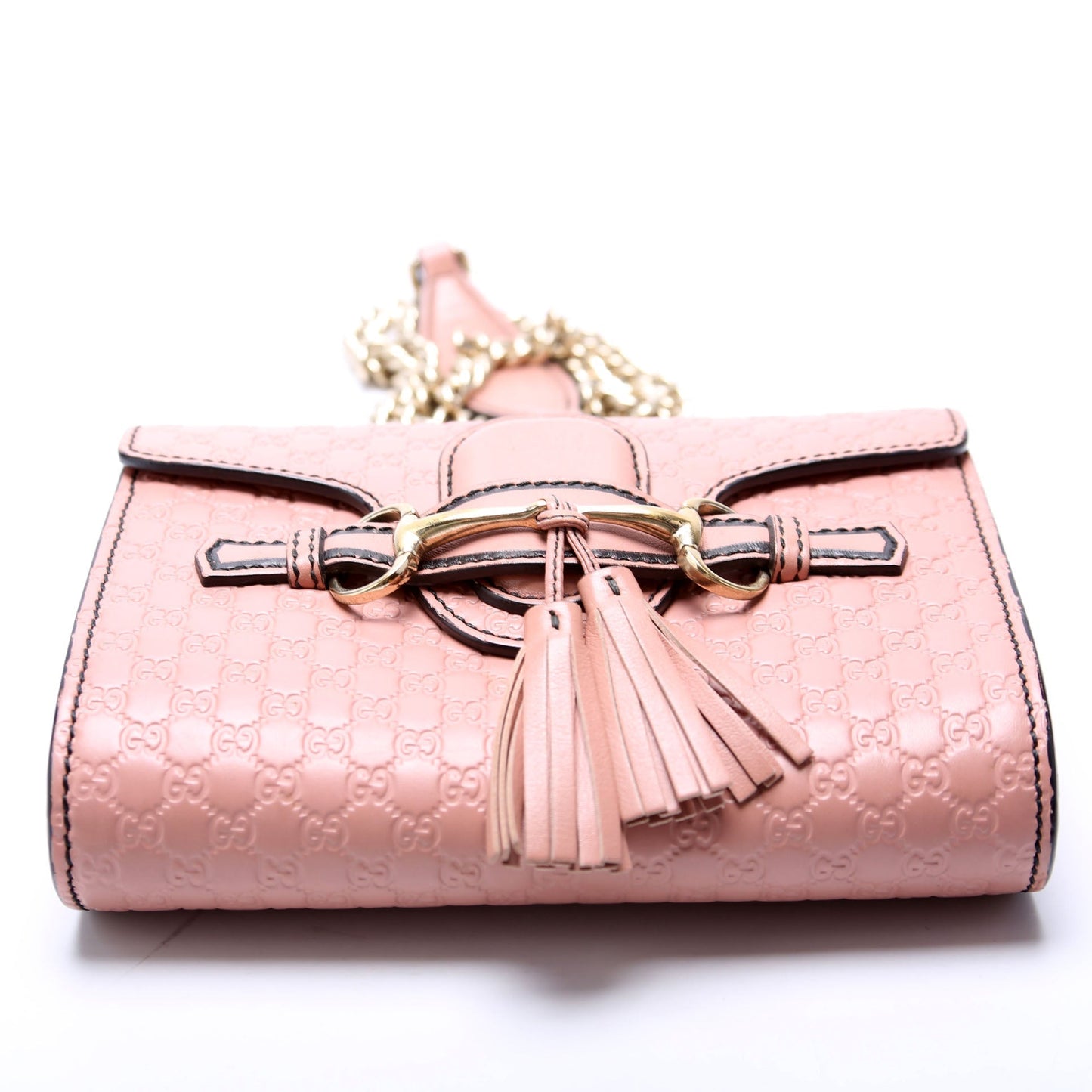 Gucci 449636 Micro Mini Emily Shoulder Pink Bag