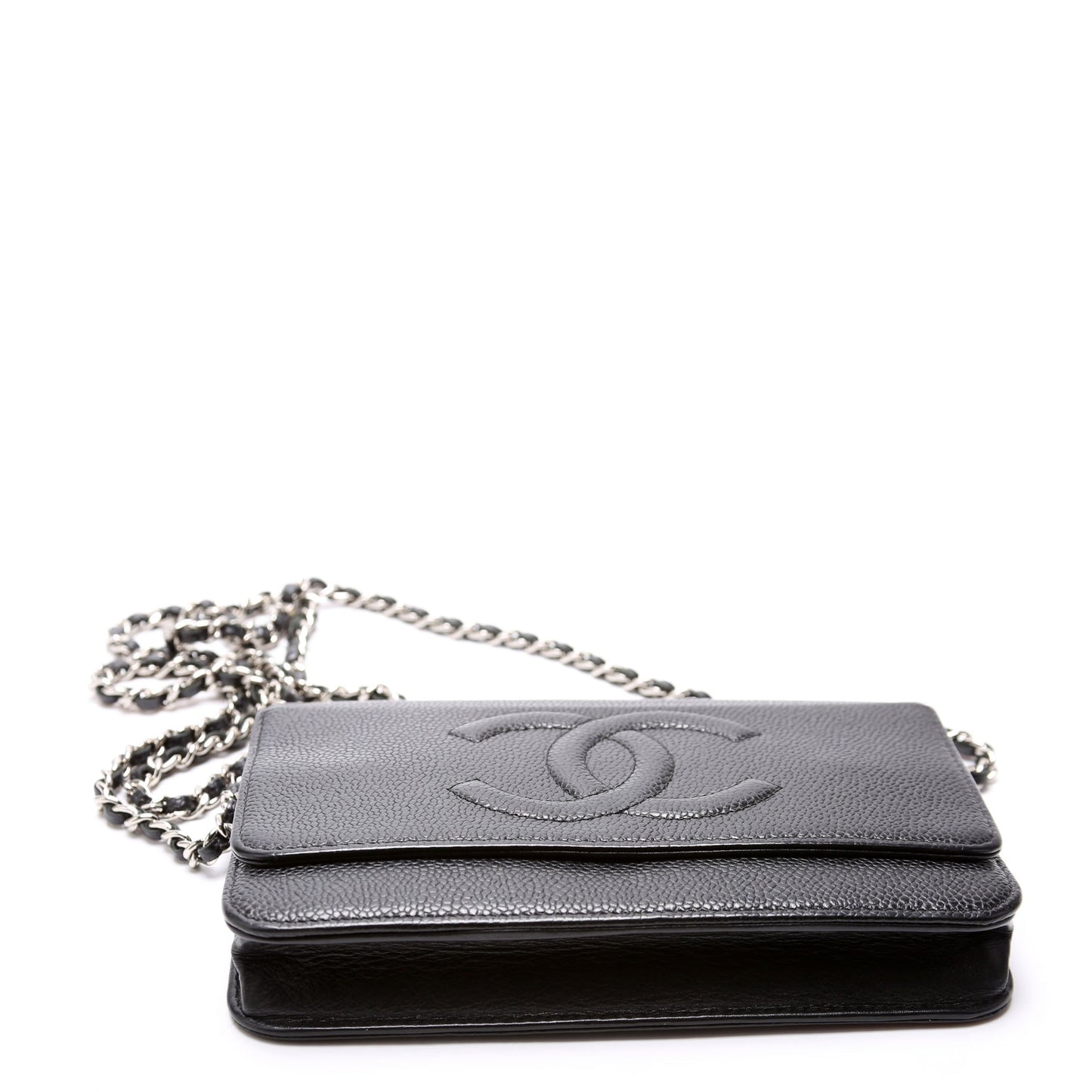 Chanel Wallet On Chain Timeless CC Caviar Black Bag