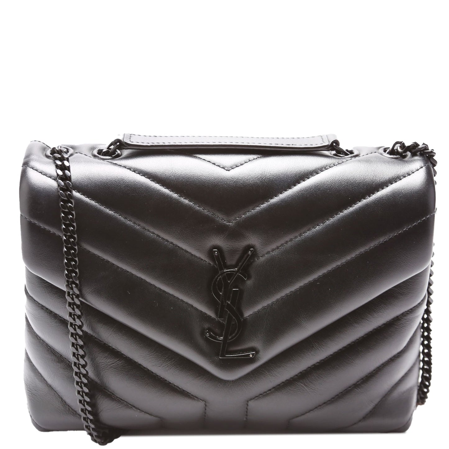Saint Laurent LouLou Satchel Small 494699 Black Bag