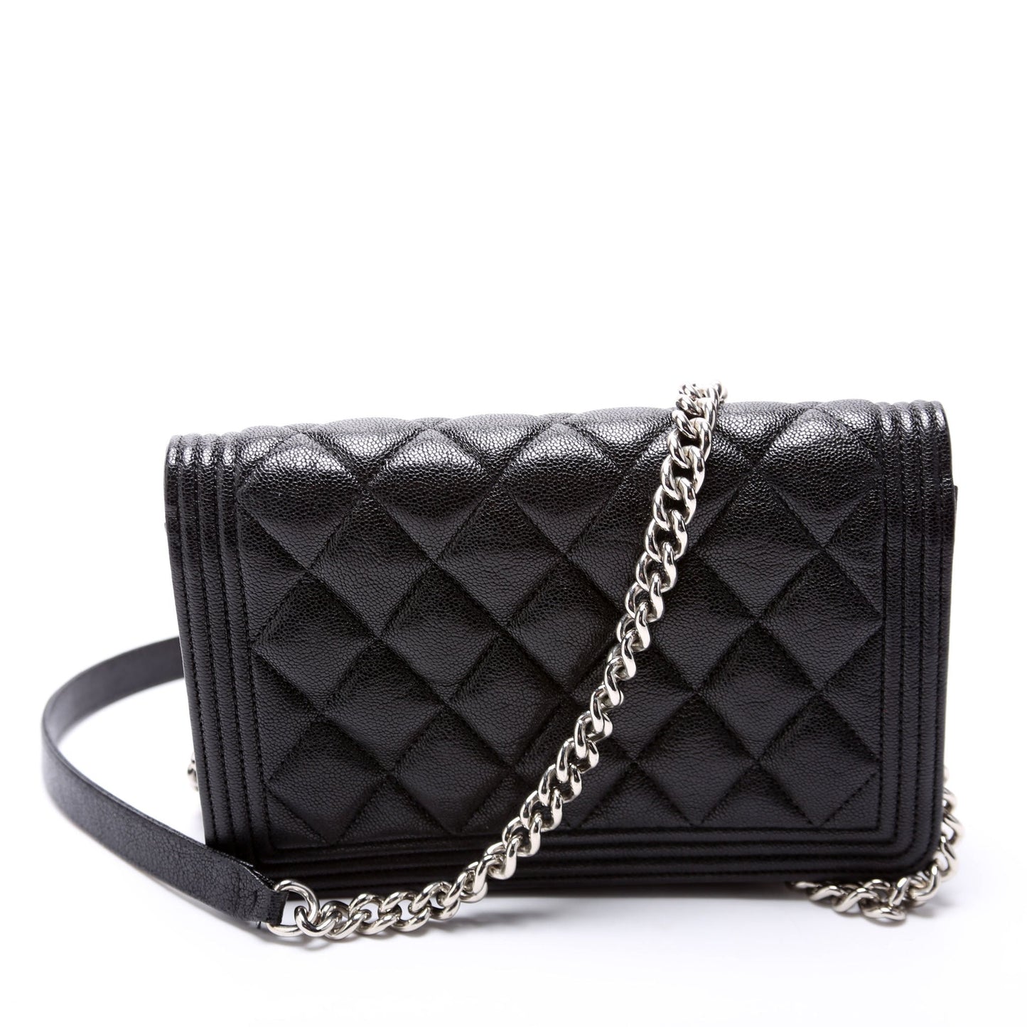 Chanel WOC Boy Caviar Black Bag