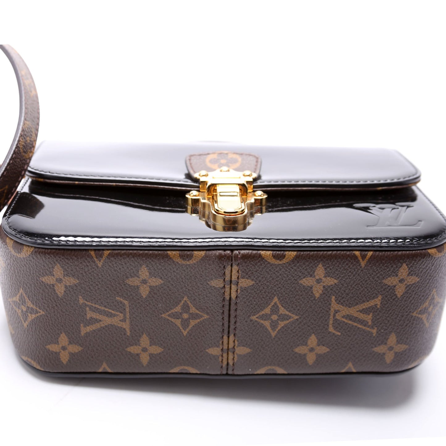 Louis Vuitton Cherrywood BB Patent/Monogram Black