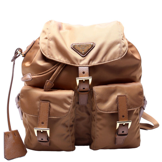 Prada 1BZ6YY Re-Edition 1978 Re-Nylon Backpack Small Brown Bag