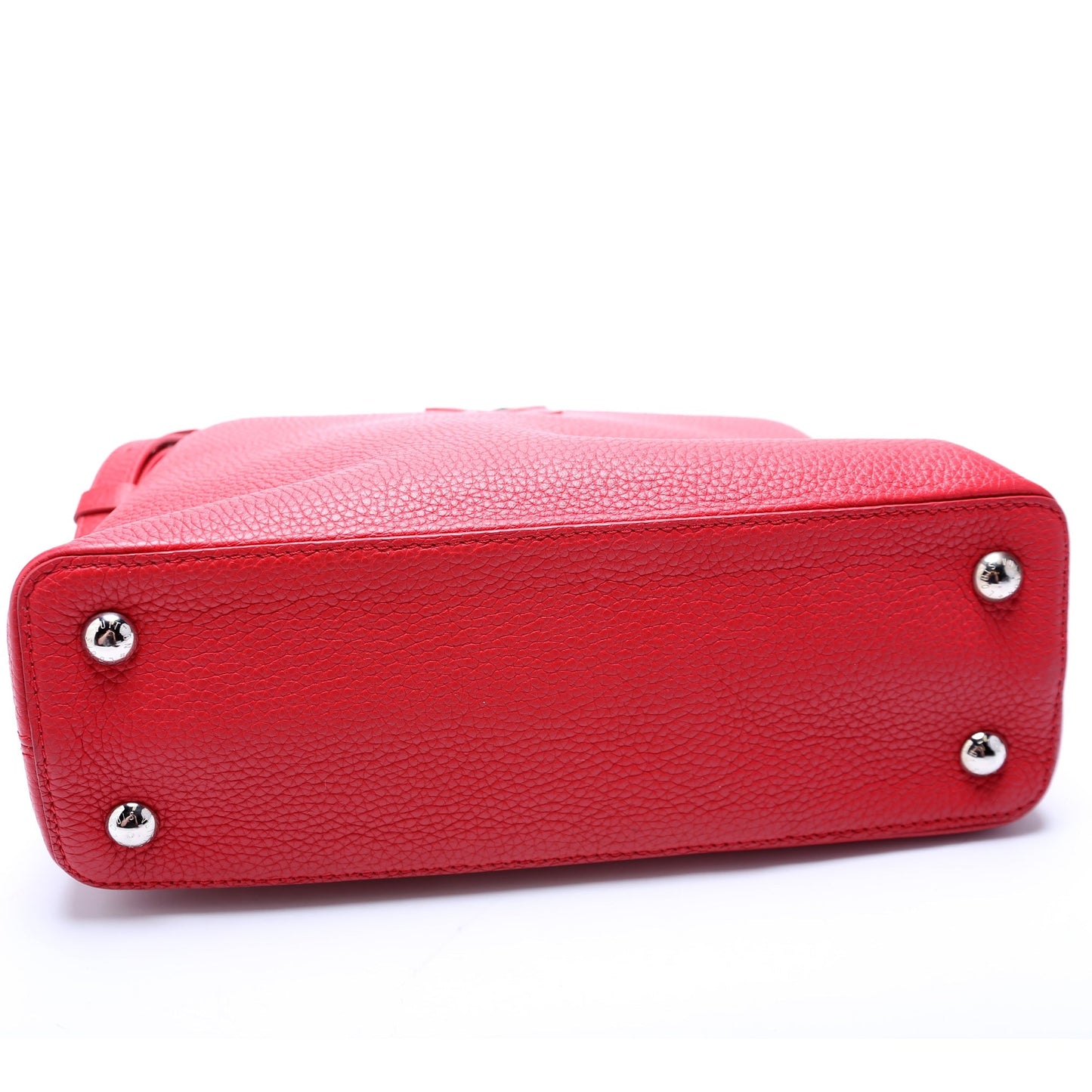 Louis Vuitton Capucines PM Taurillon Red