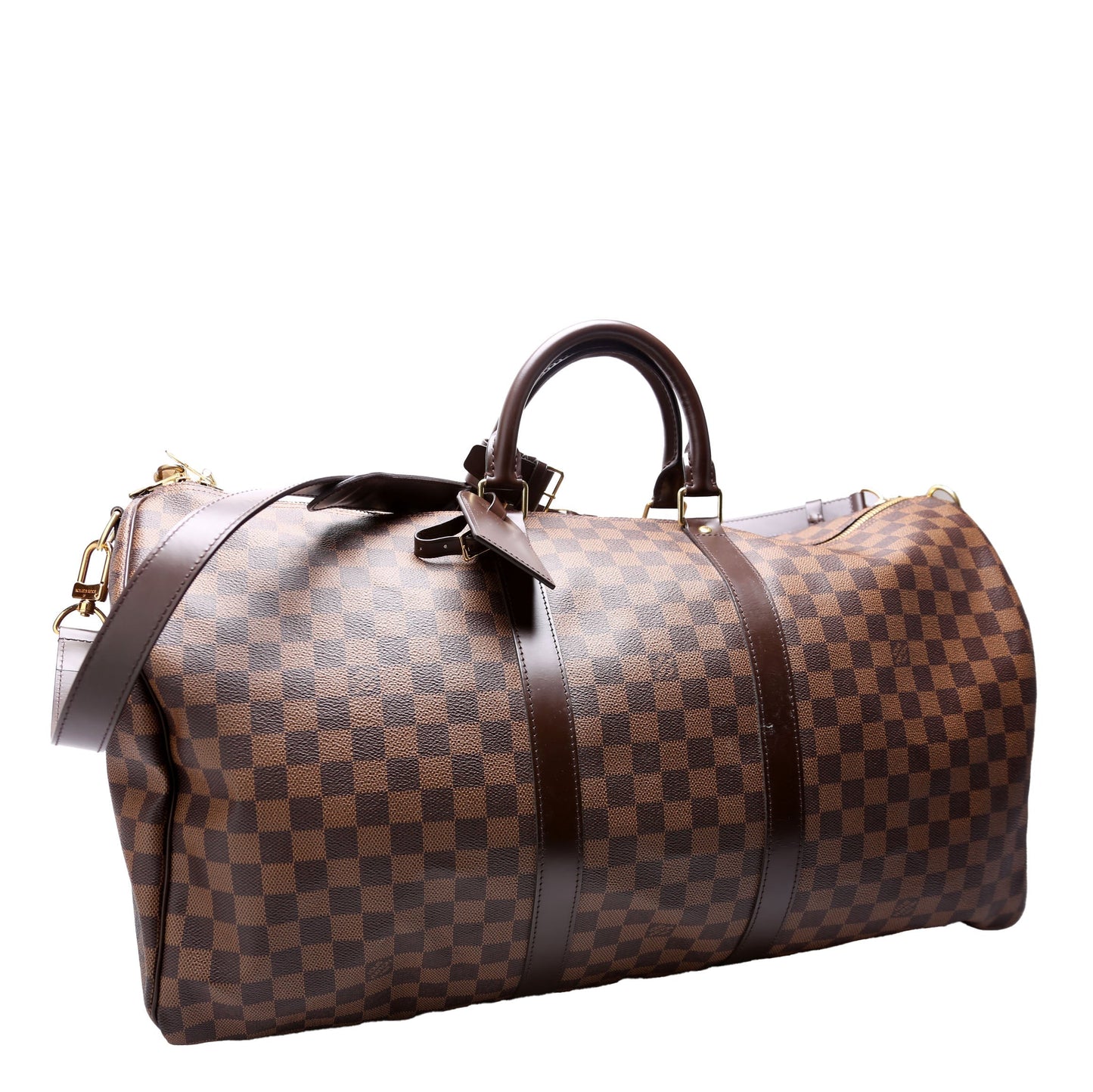 Louis Vuitton Keepall 55 Damier Ebene Bandouliere