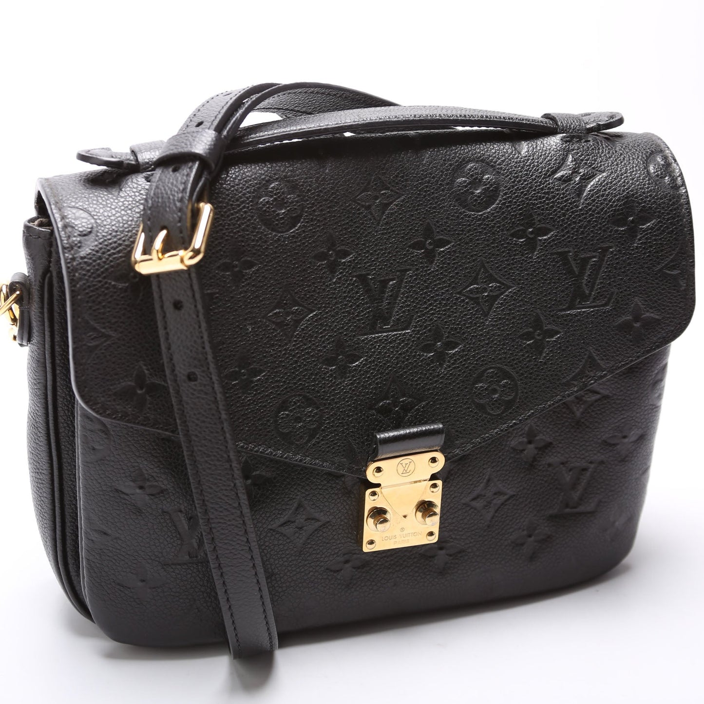 Louis Vuitton Pochette Metis Empreinte Black
