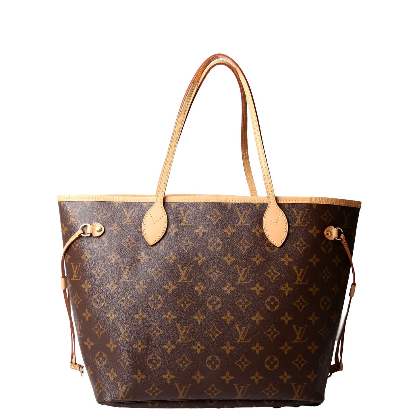 Louis Vuitton Neverfull with Wallet MM Monogram