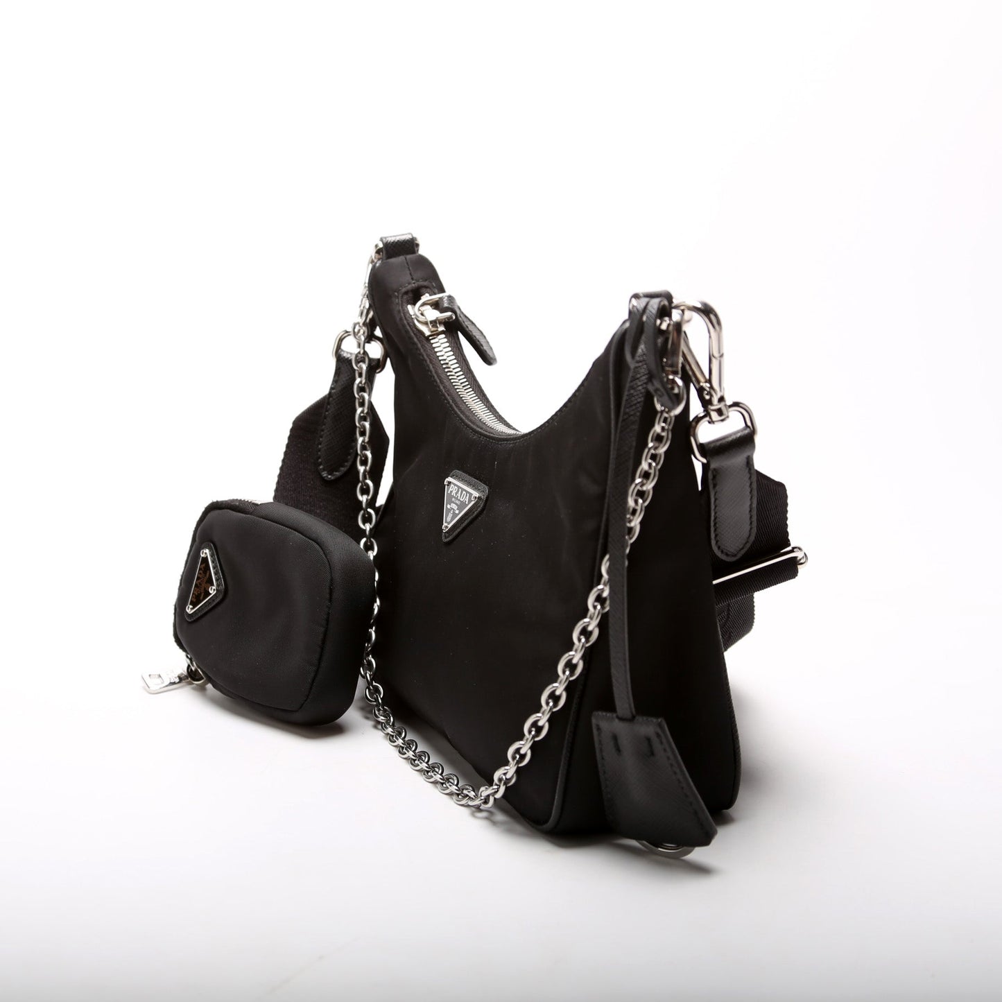 Prada Nylon Re-Edition 2005 Shoulder Black Bag
