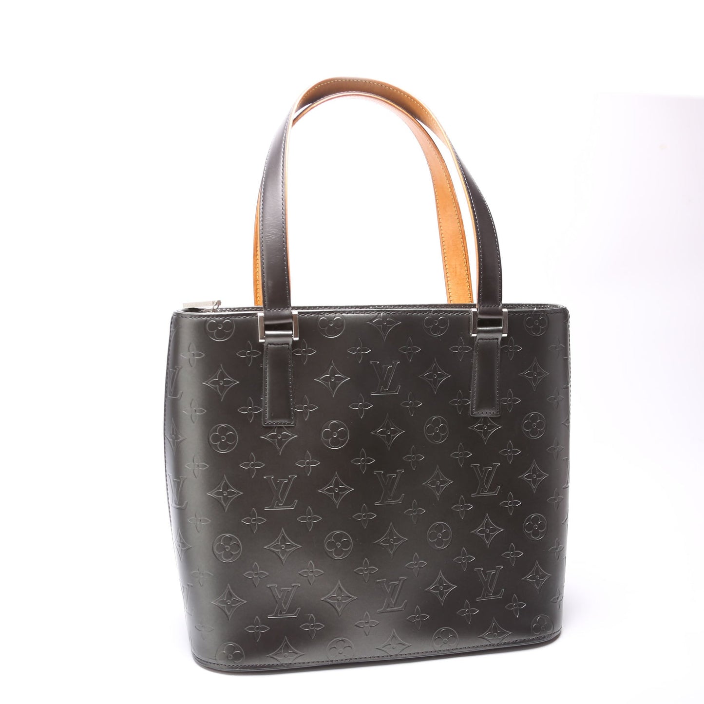 Louis Vuitton Stockton Monogram Matte Leather Sier