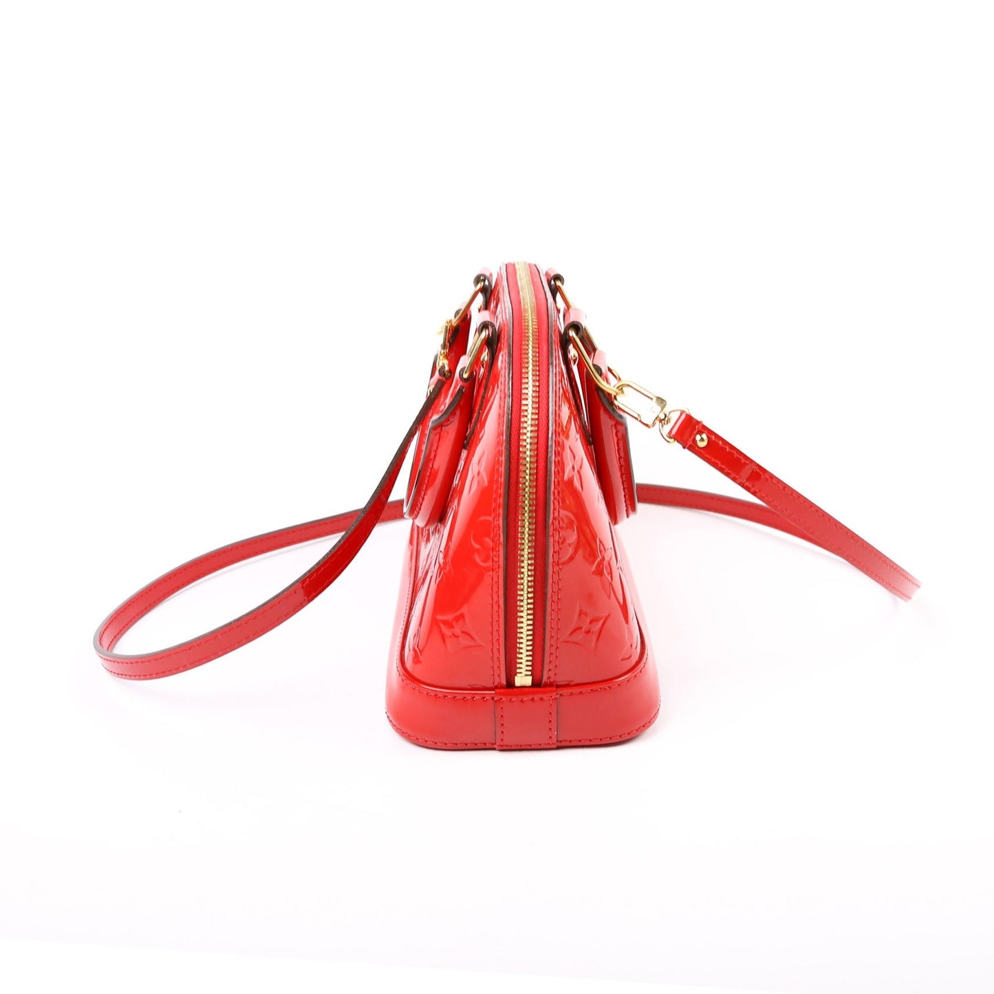 Louis Vuitton Alma BB Vernis Red