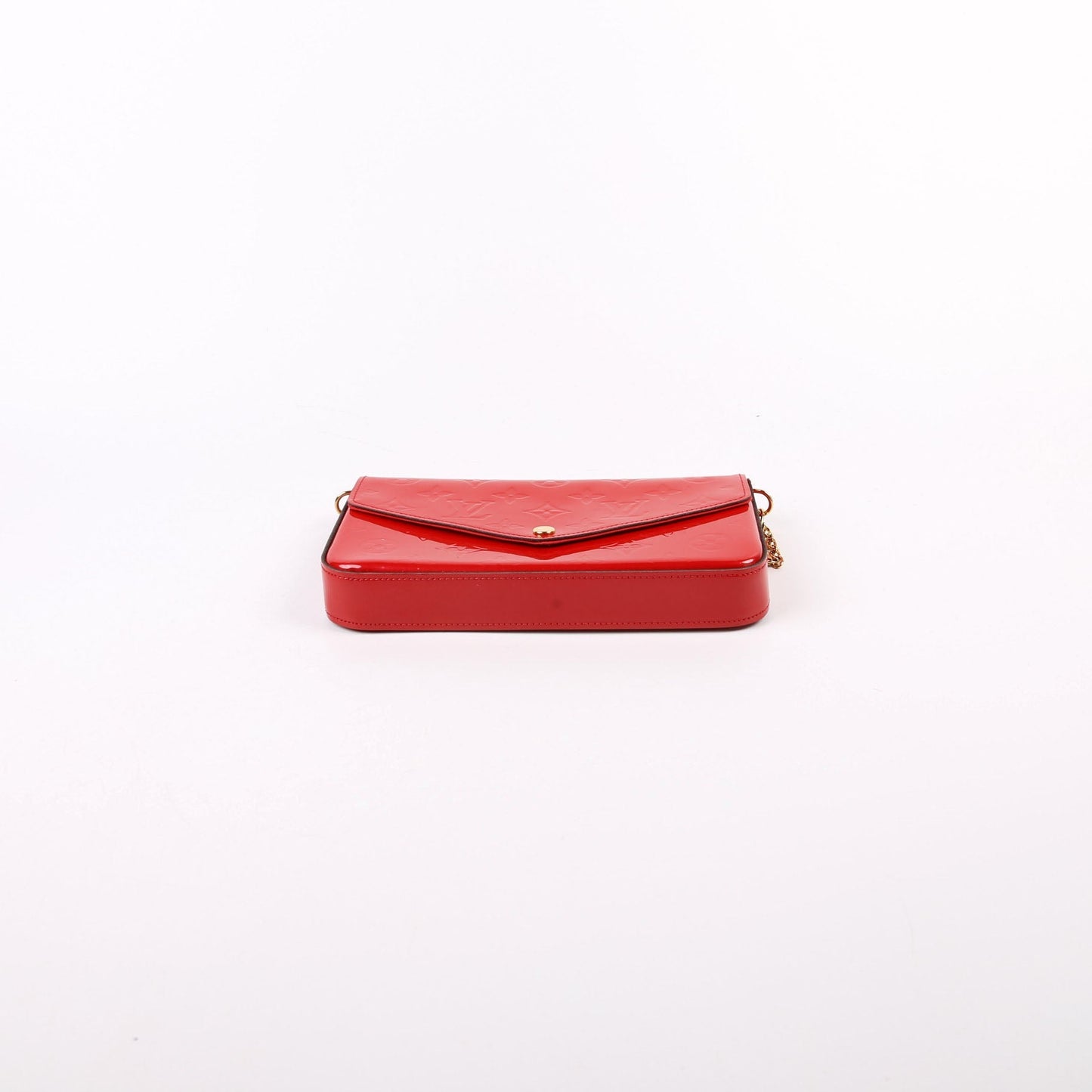Louis Vuitton Pochette Felicie Vernis Red
