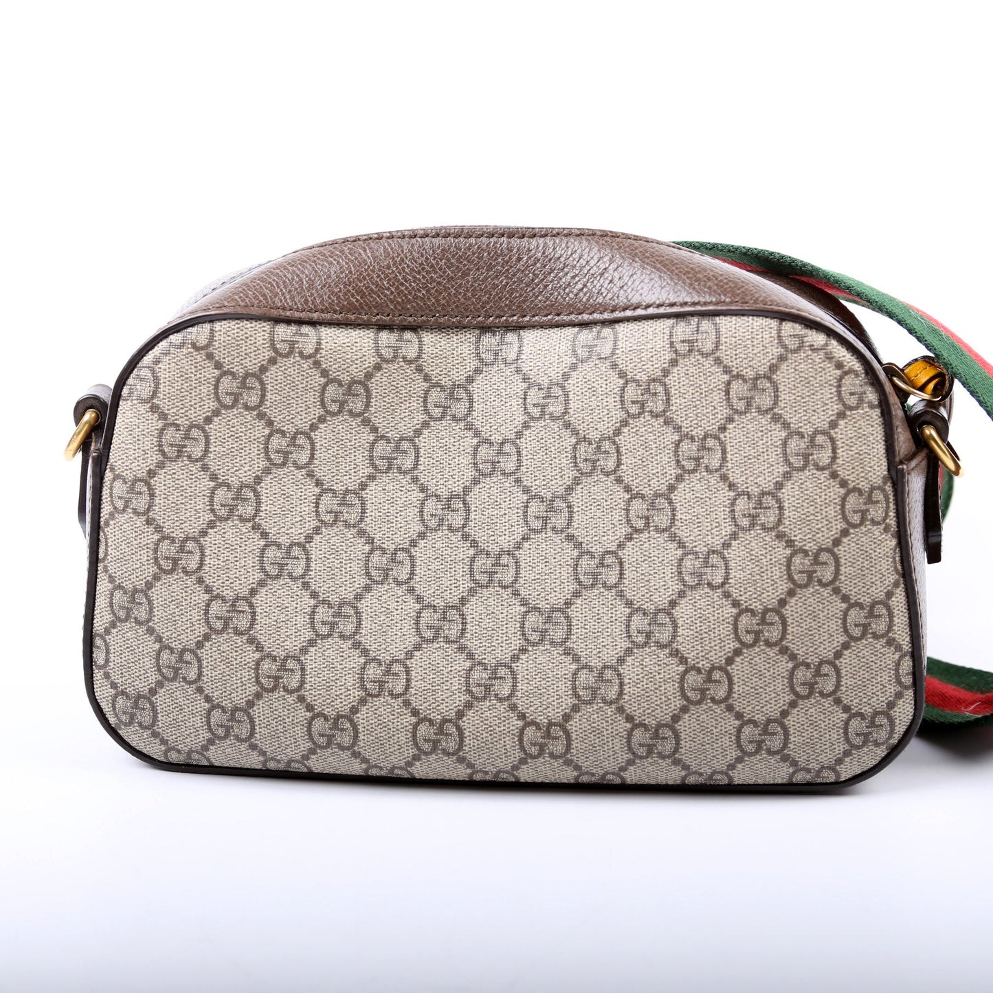 Gucci 476466 GG Supreme Messenger Brown Bag
