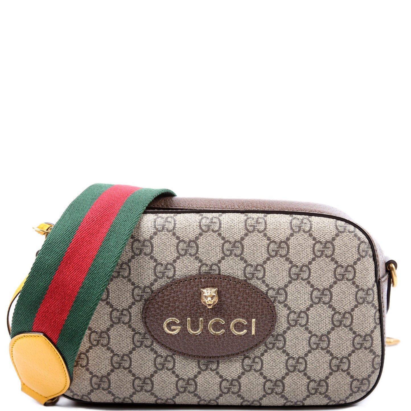 Gucci 476466 GG Supreme Messenger Brown Bag