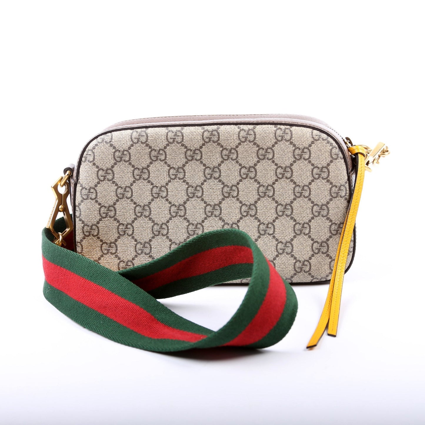 Gucci 476466 GG Supreme Messenger Brown Bag