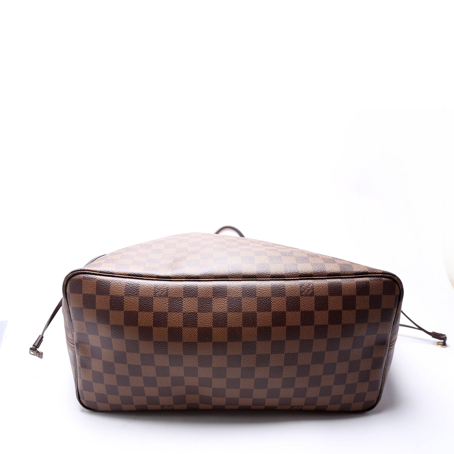 Louis Vuitton Neverfull W/Wallet GM Damier Ebene Red