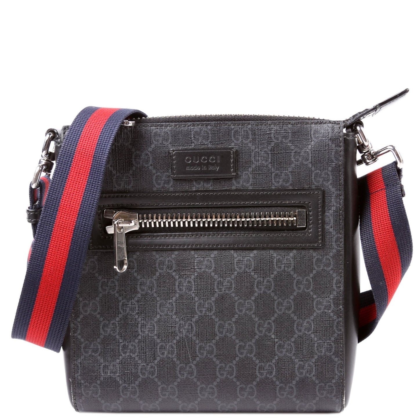Gucci 523599 Supreme Messenger Black Bag