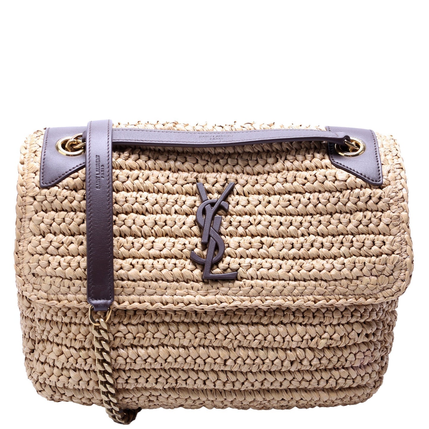 Saint Laurent Niki Medium Raffia 633187 Bag