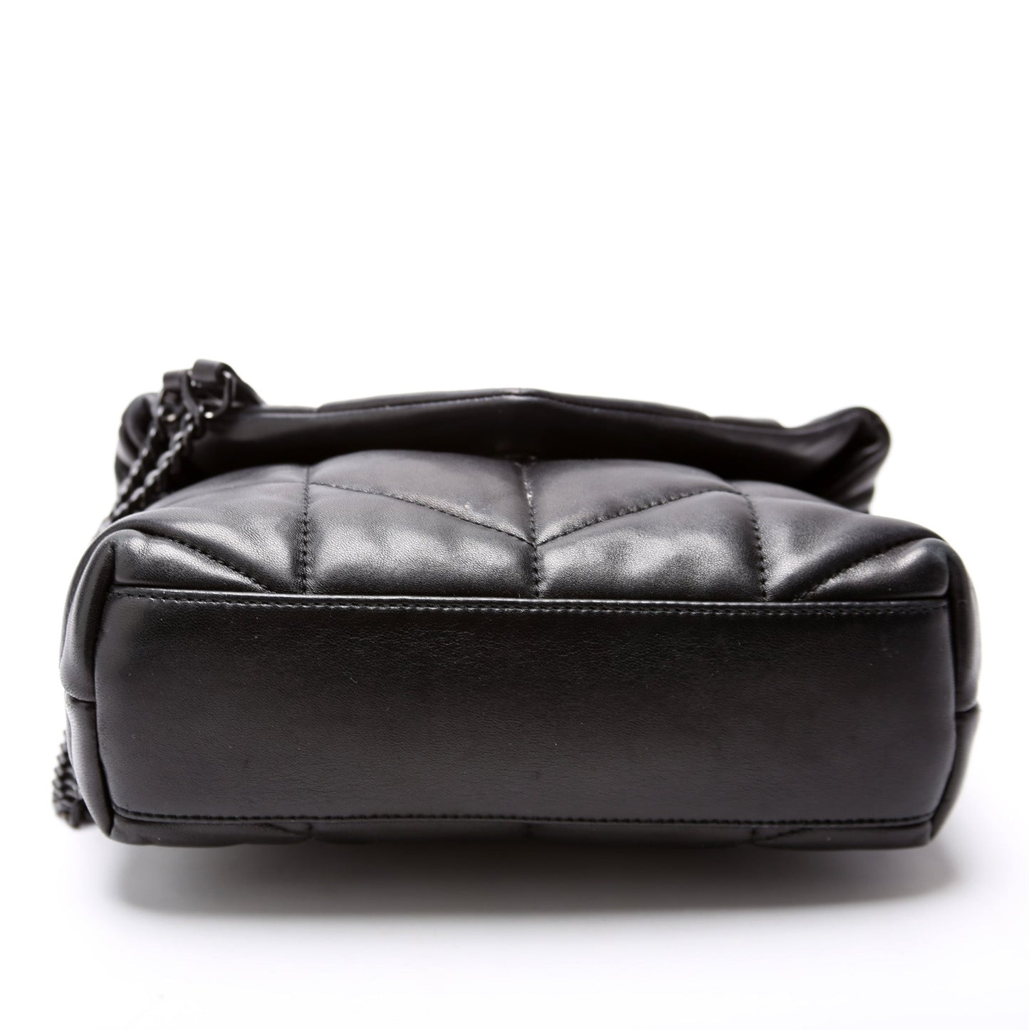Saint Laurent 759337 Loulou Toy Quilted Lambskin Black Bag