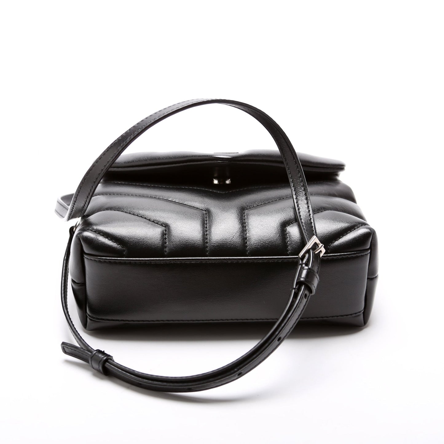 Saint Laurent Loulou Satchel Toy Crossbody 678401 Black Bag