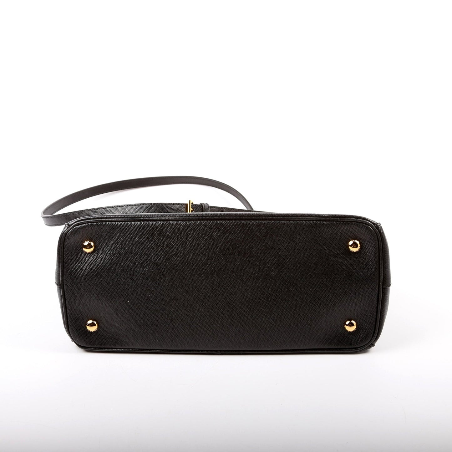 Prada Saffiano Lux Tote Medium Black Bag