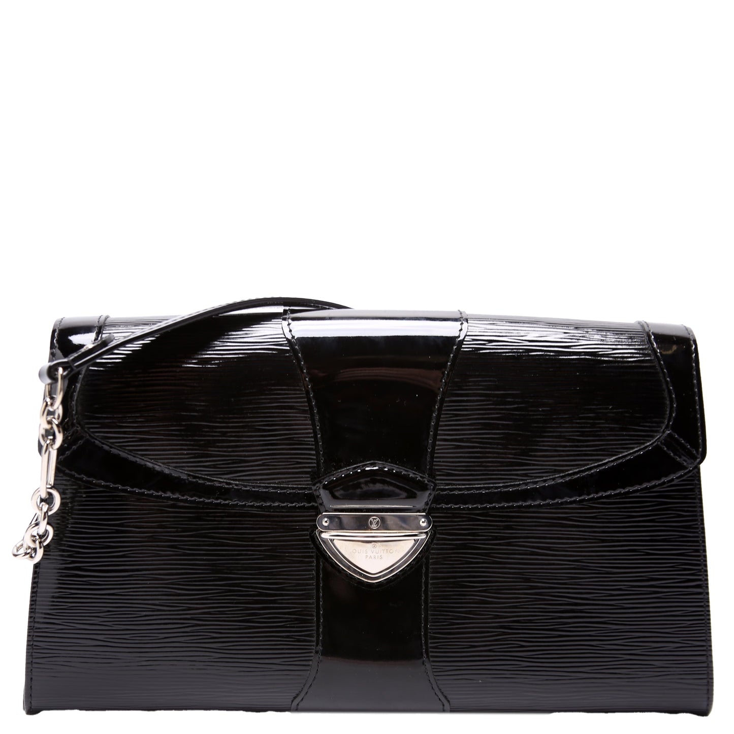Louis Vuitton Lena Chain Pochette Epi Electric Black
