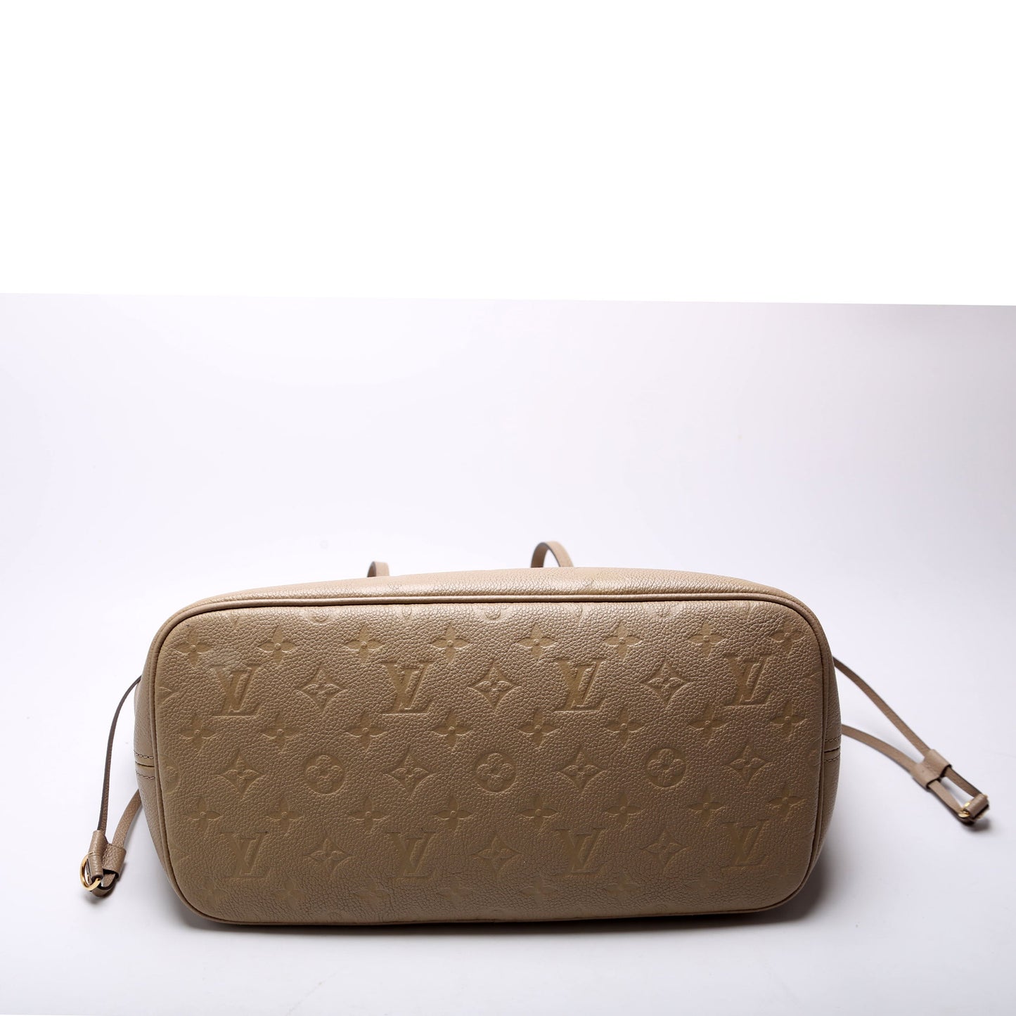 Louis Vuitton Neverfull W/Wallet MM Empreinte Taupe