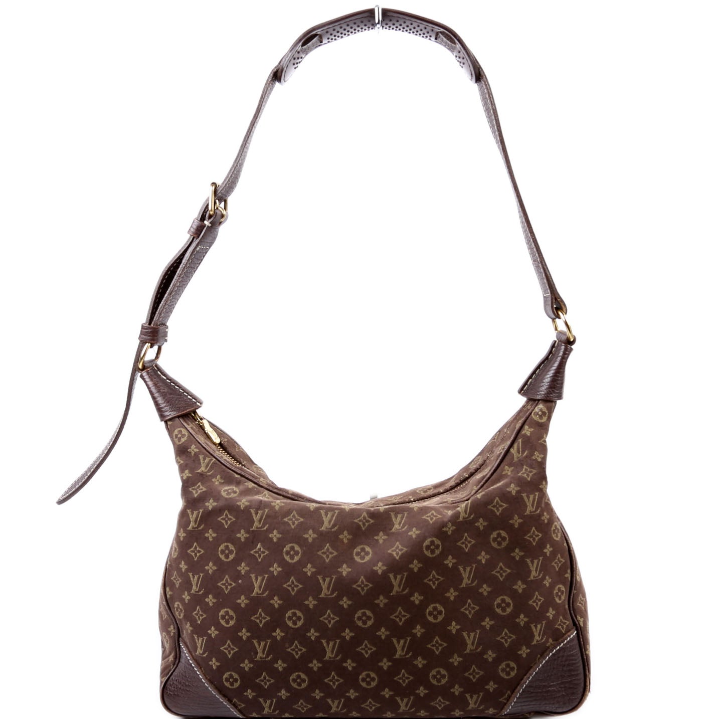Louis Vuitton Boulogne Mini Lin Brown