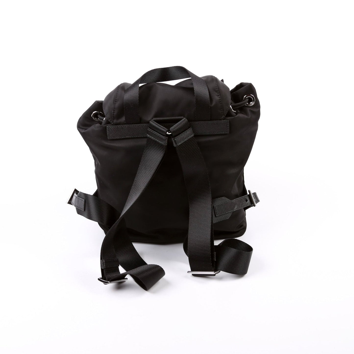 Prada Re-Nylon Backpack Small Black Bag