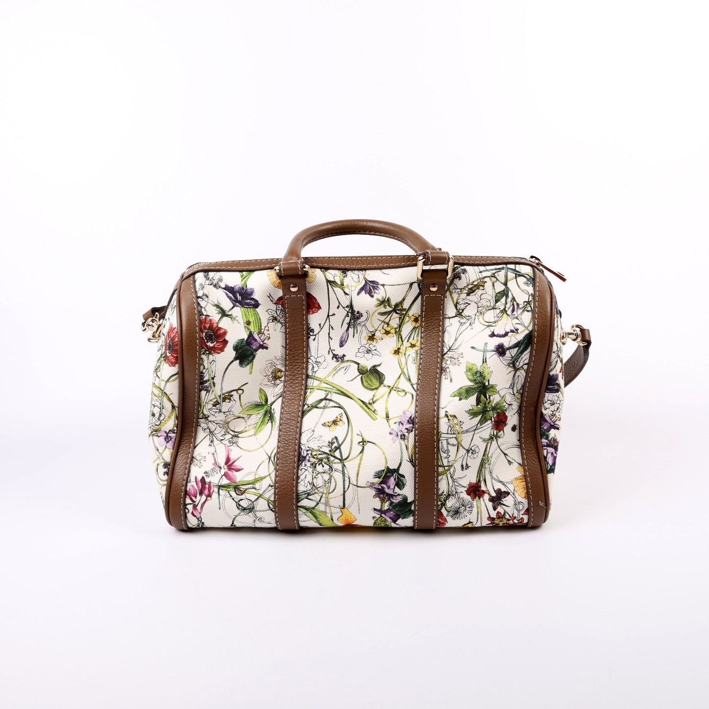 Gucci 247205 Boston Flora Bag