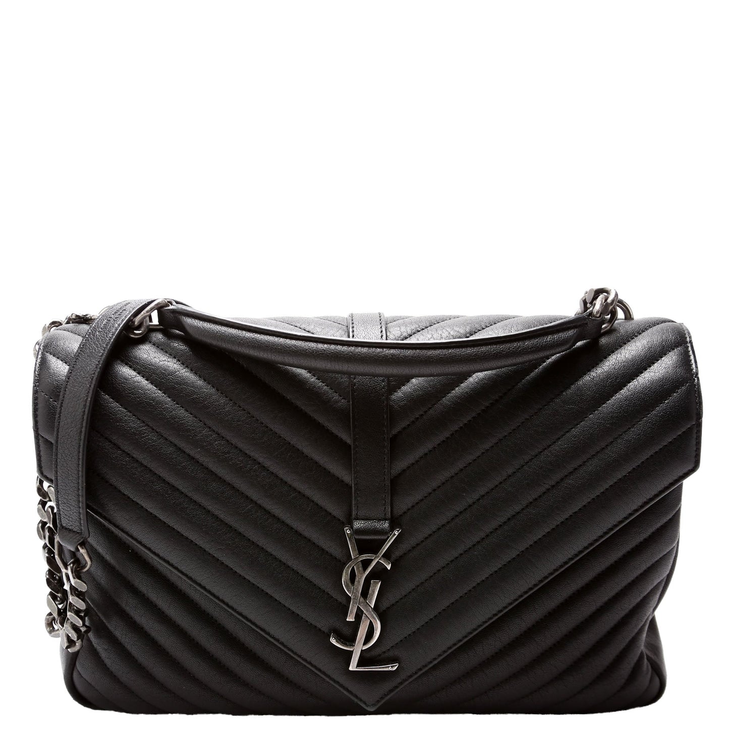 Saint Laurent College Large 392738/487212/600278 Black Bag