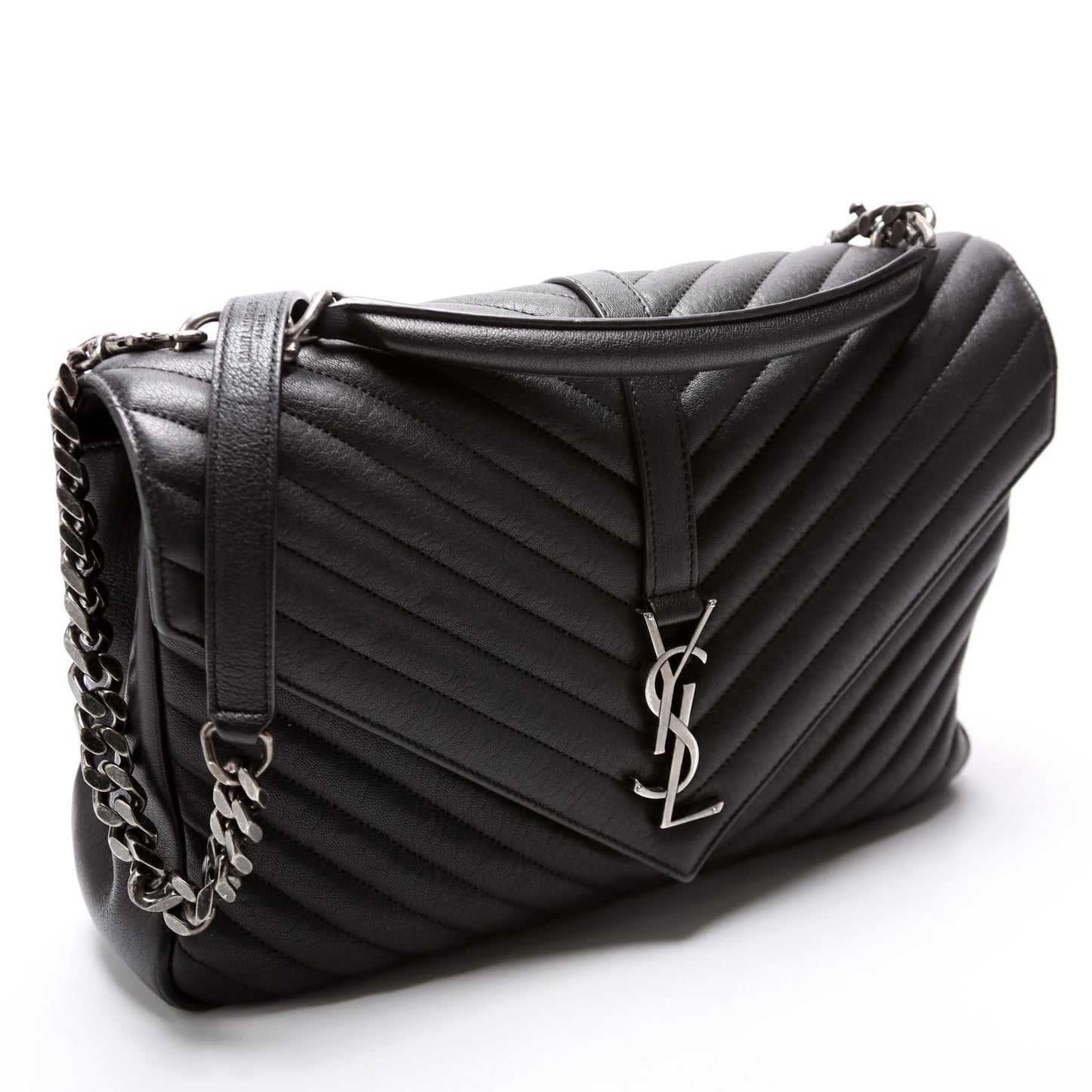Saint Laurent College Large 392738/487212/600278 Black Bag