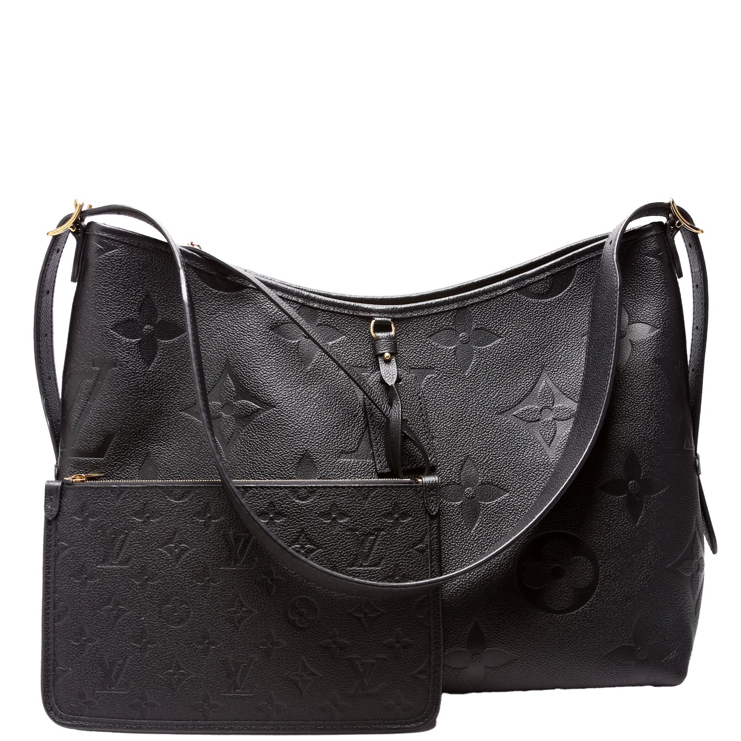 Louis Vuitton Carryall MM Zip Empreinte Black