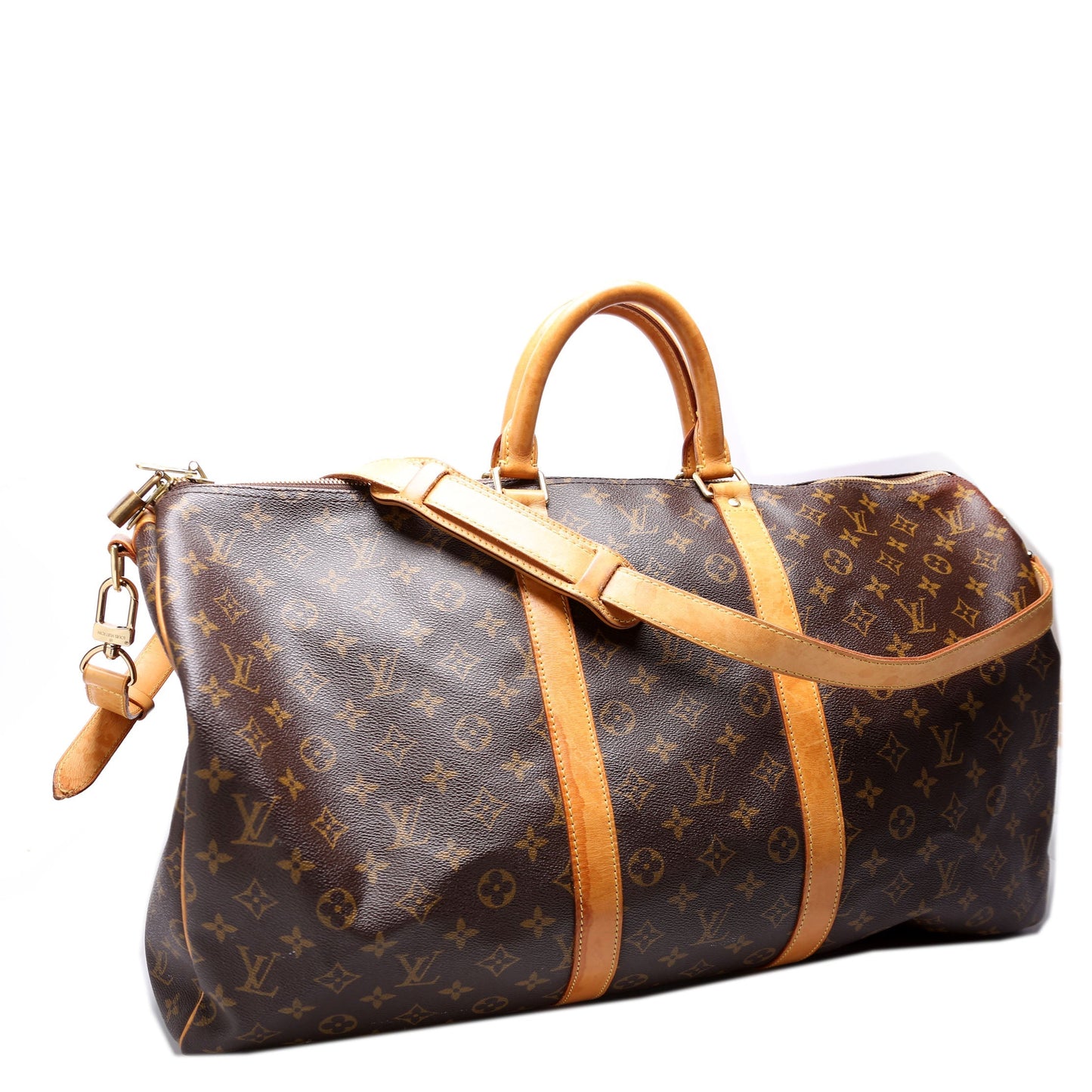 Louis Vuitton Keepall 55 Monogram Bandouliere