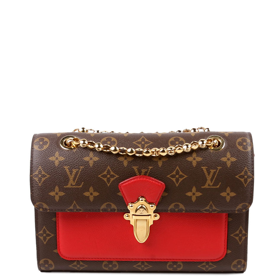 Louis Vuitton Victoire Monogram Red