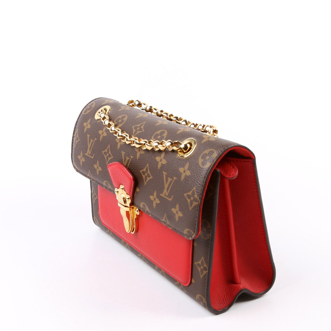Louis Vuitton Victoire Monogram Red
