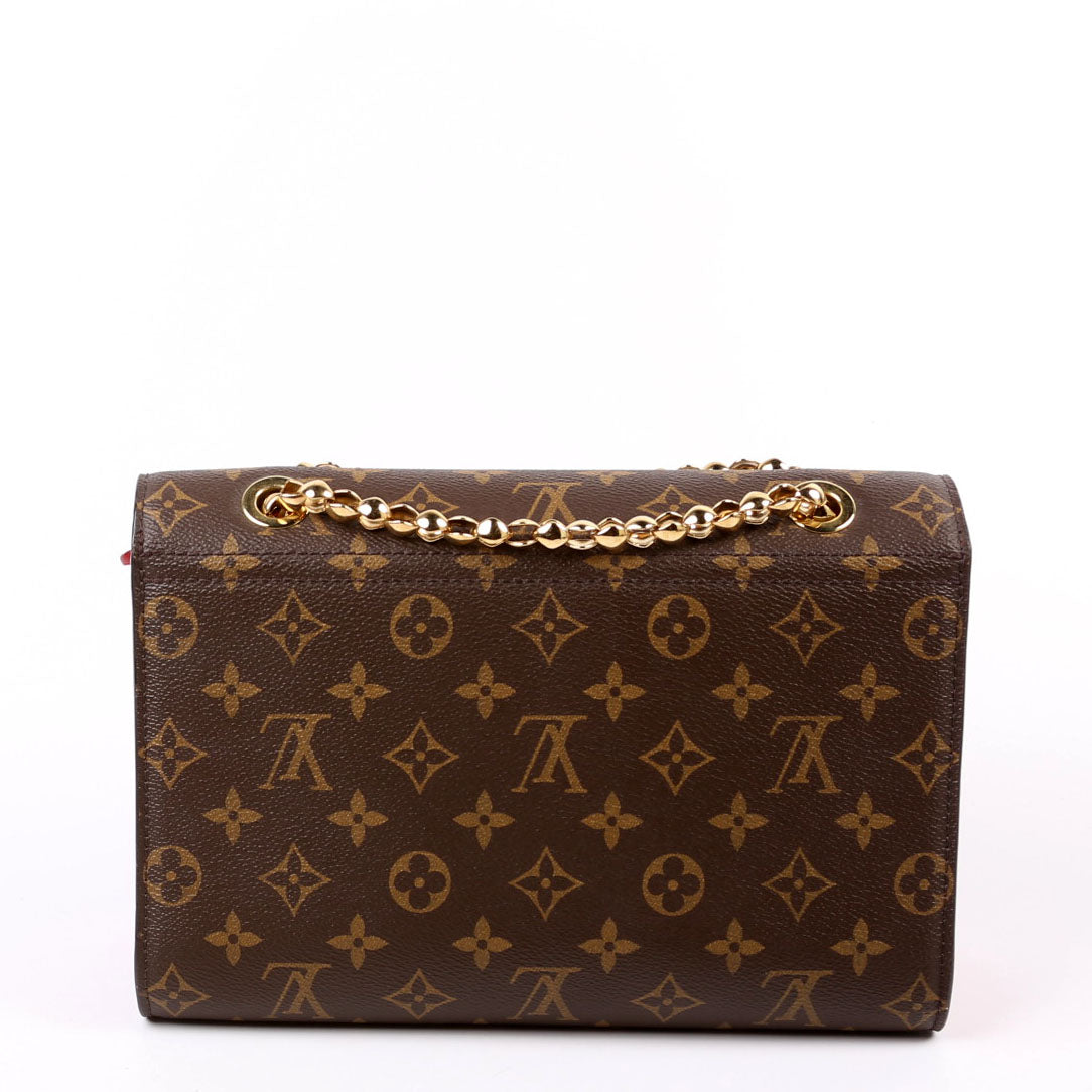 Louis Vuitton Victoire Monogram Red