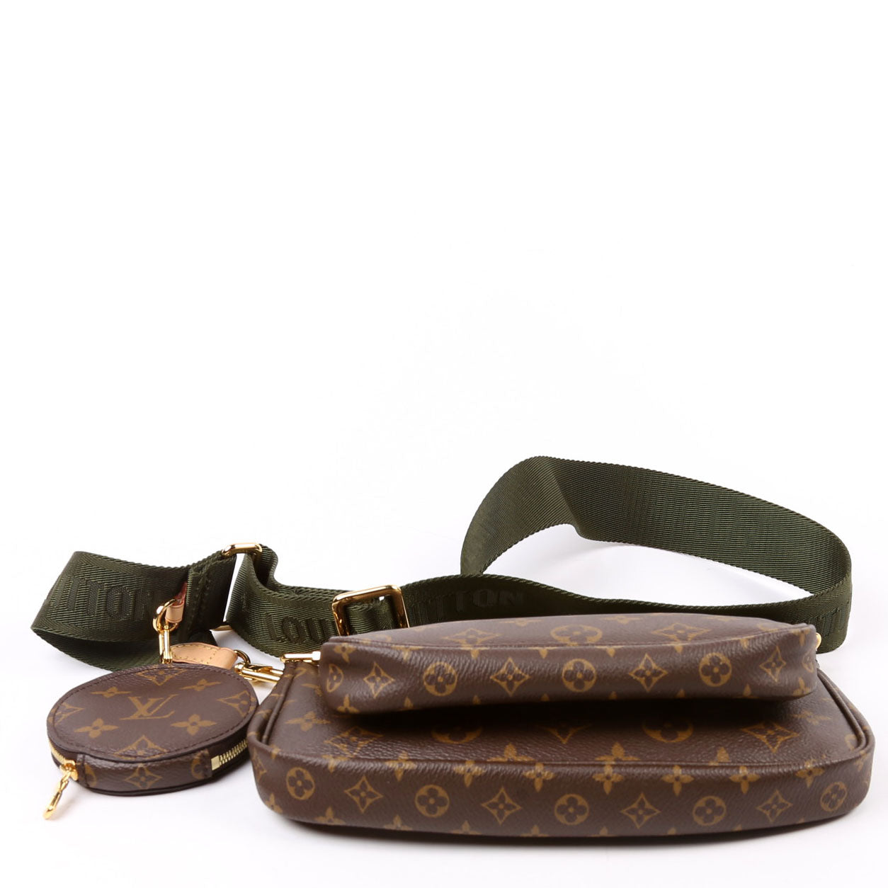 Louis Vuitton Multi Pochette Monogram Green