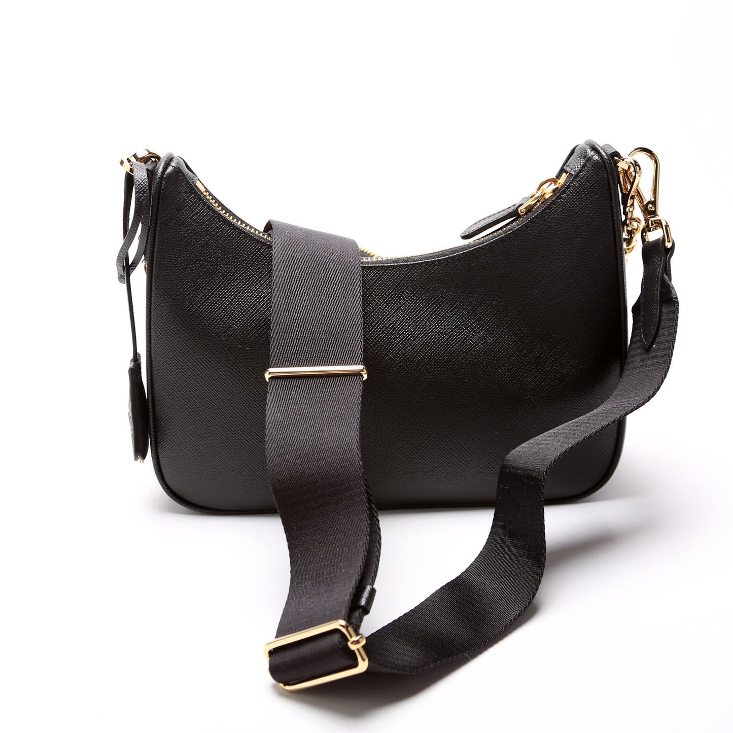 Prada Saffiano Re-Edition 2005 Black Bag