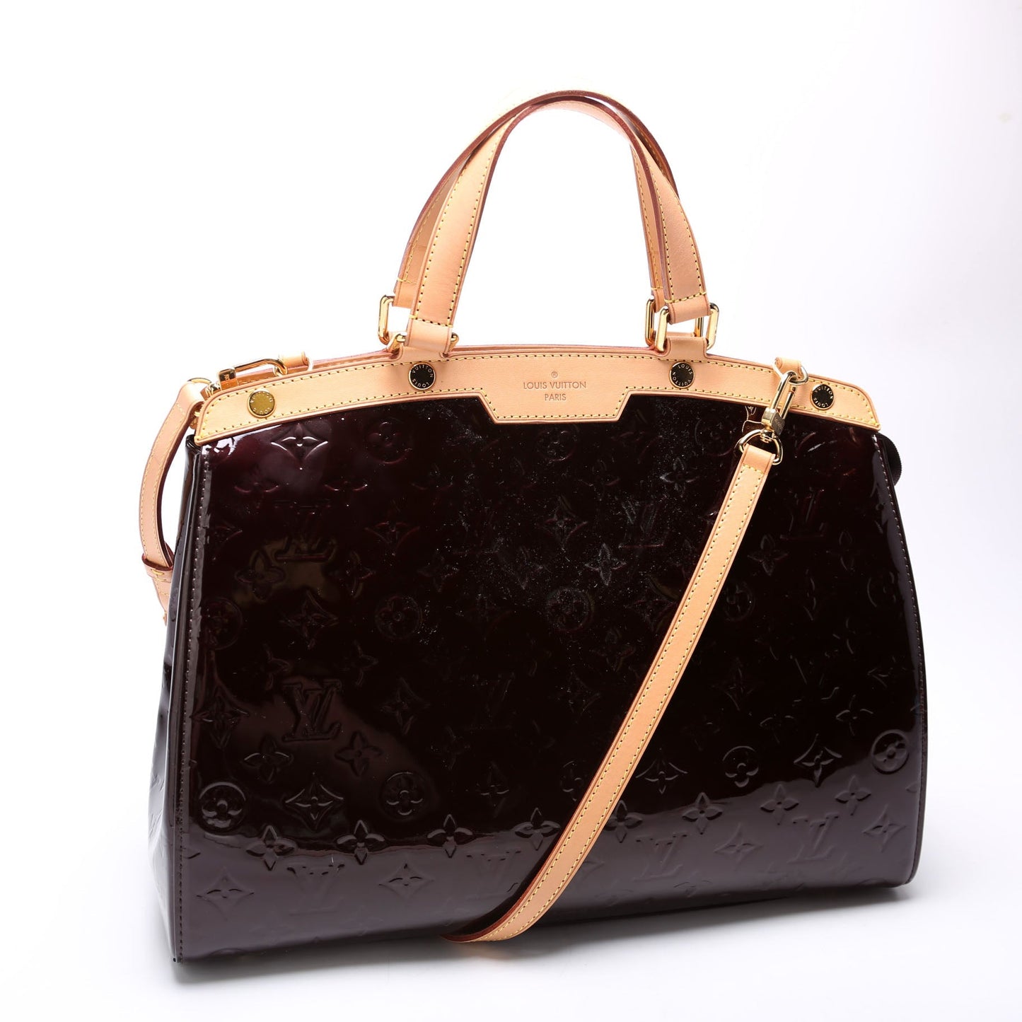 Louis Vuitton Brea GM Vernis Burgundy