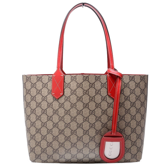 Gucci 372613 GG Supreme Reversible Small Tote Bag