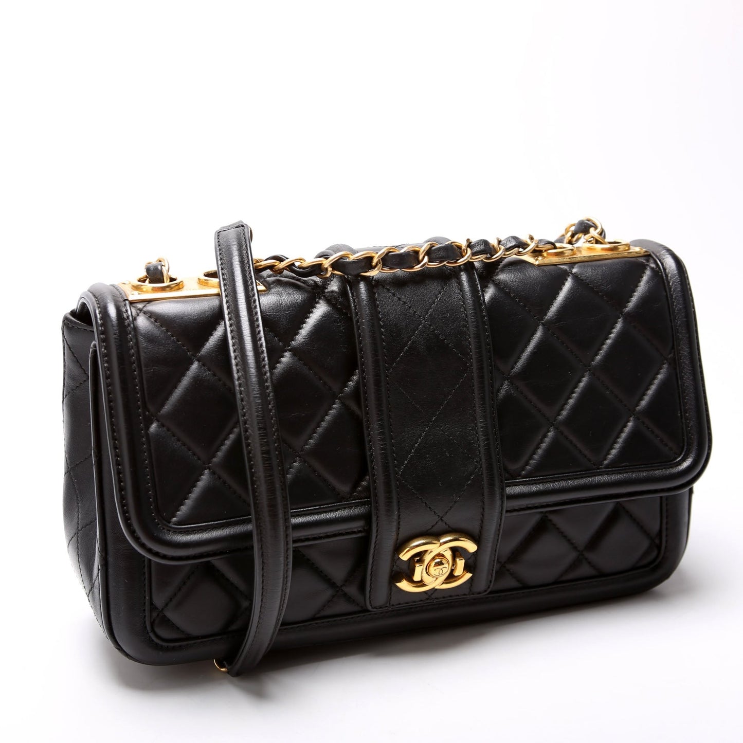 Chanel Elegant CC Medium Flap Lambskin 21M Bag