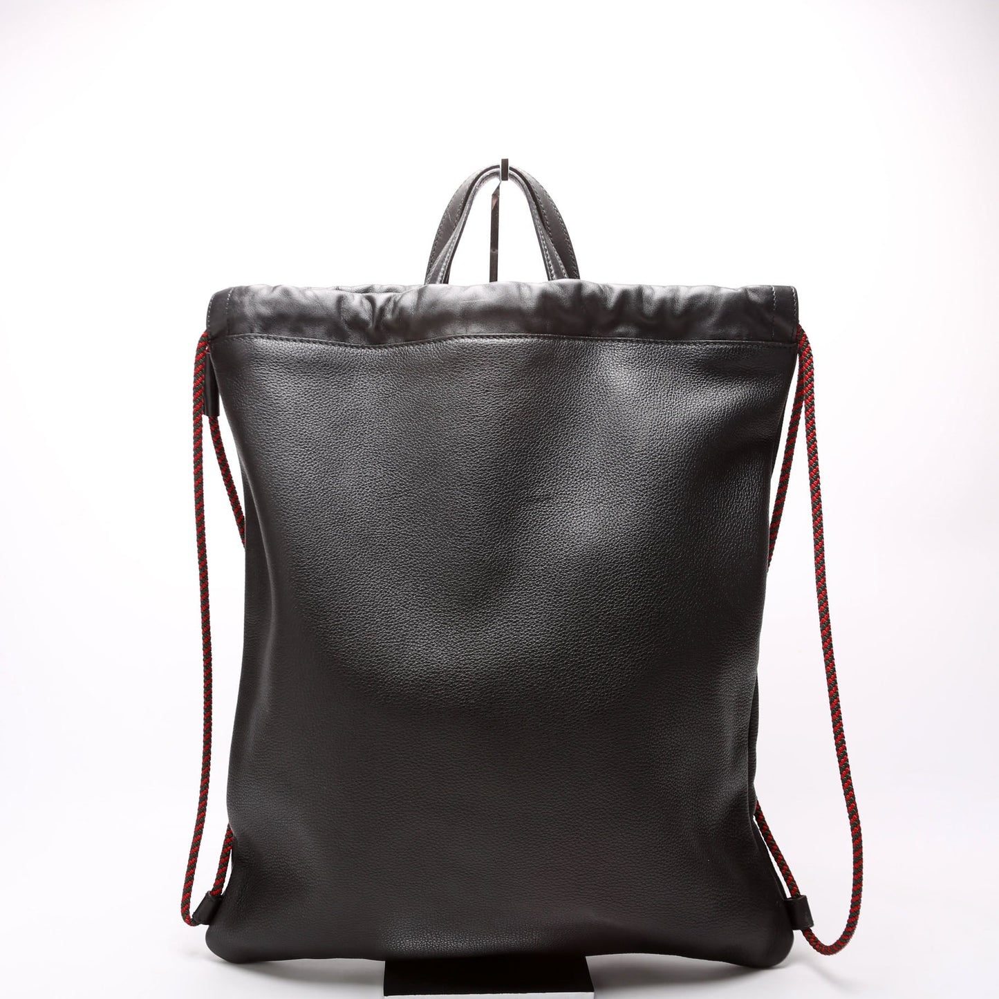 Gucci 494053 Retro Logo Drawstring Backpack Black Bag