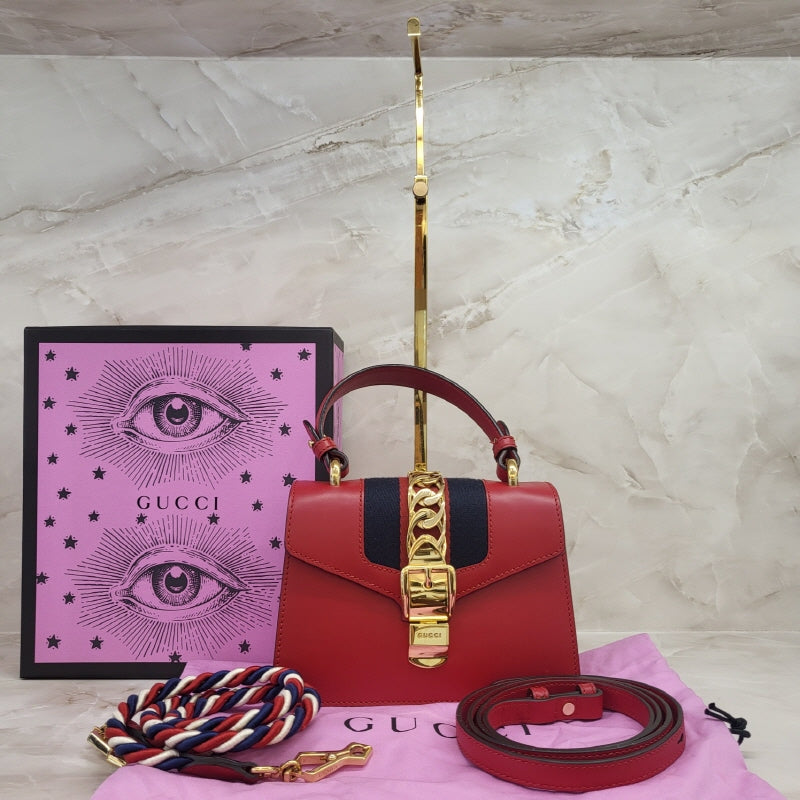 Gucci Leather Mini Tote