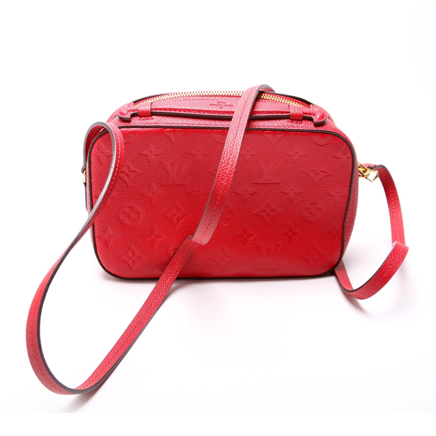 Louis Vuitton Saintonge Empreinte Red