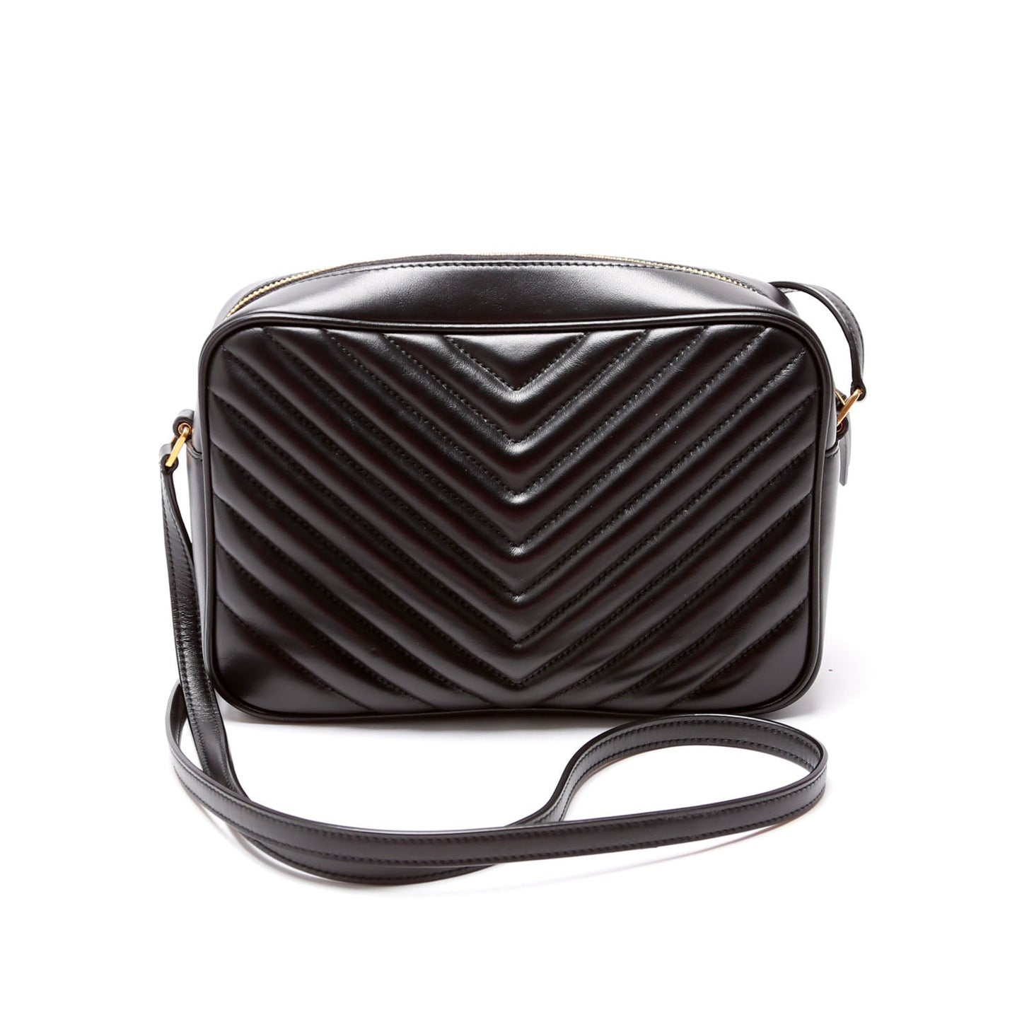 Saint Laurent Lou Camera Quilted 612544 Black Bag