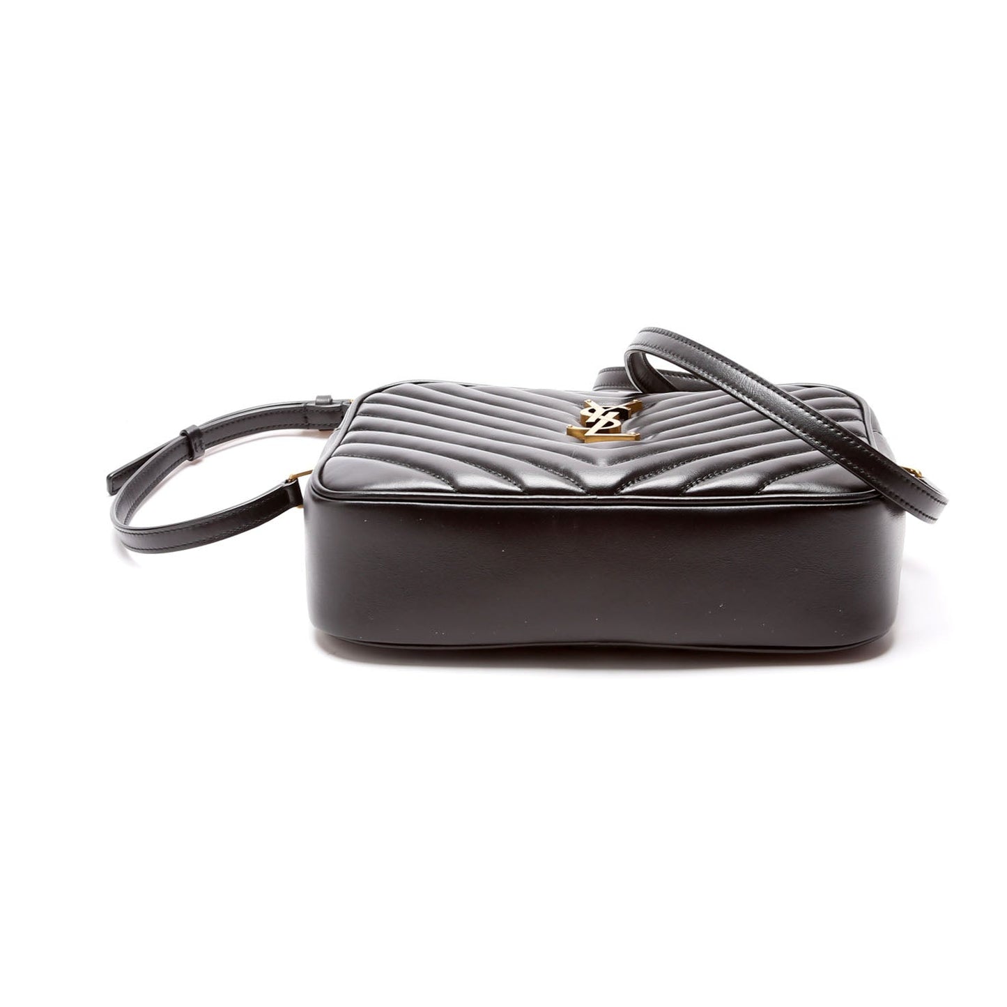 Saint Laurent Lou Camera Quilted 612544 Black Bag