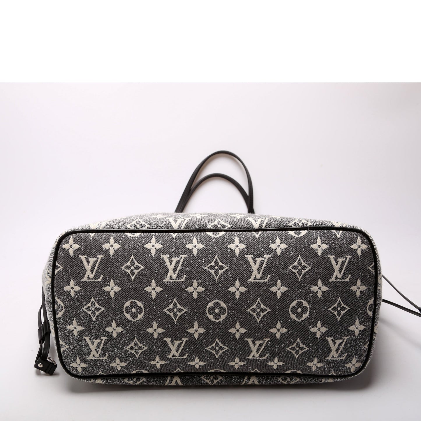 Louis Vuitton Neverfull W/Wallet MM Monogram Denim Jacquard