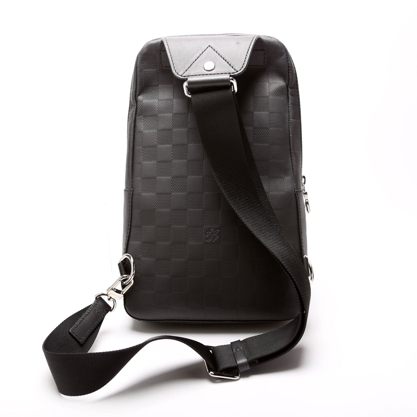 Louis Vuitton Avenue Sling Bag Infini Leather Black